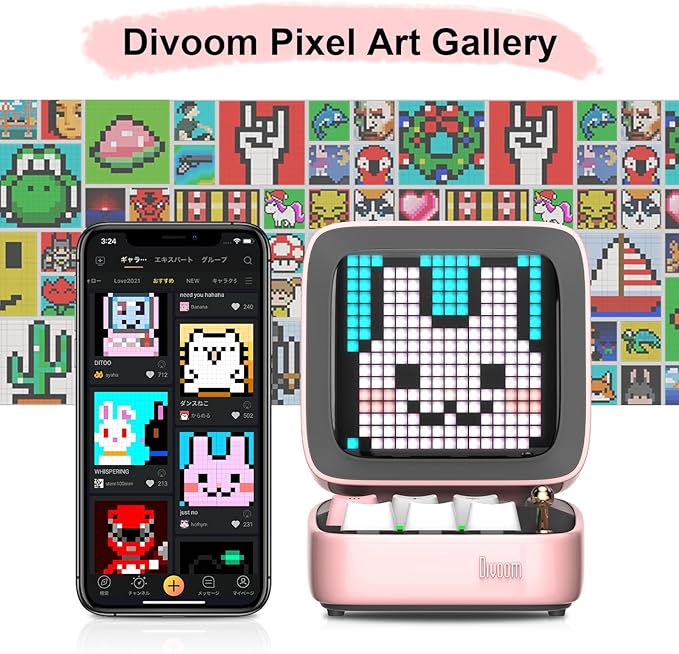 Divoom Ditoo Retro Pixel Speaker