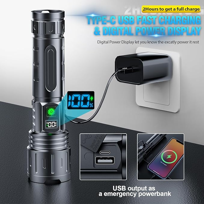 Rechargeable Tactical Flashlight