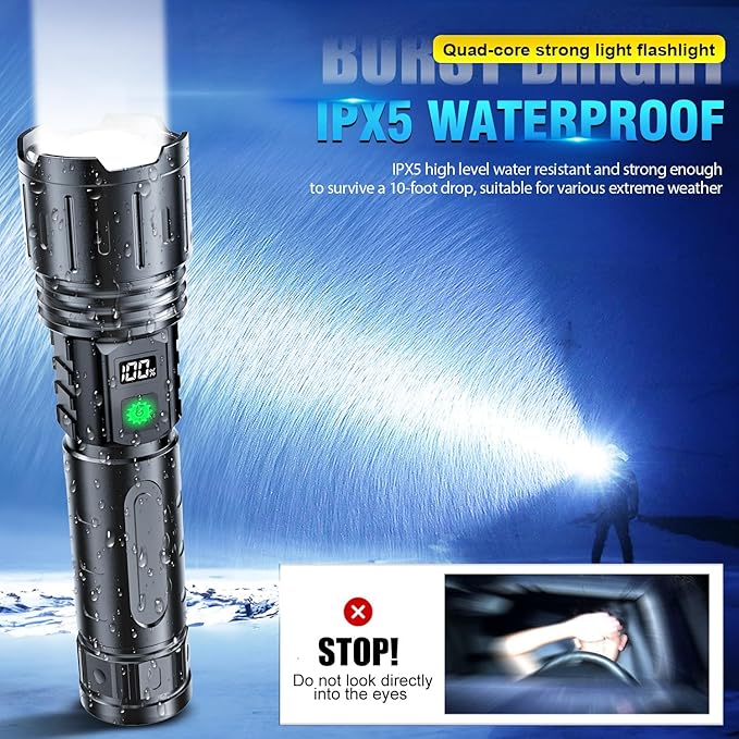 Rechargeable Tactical Flashlight