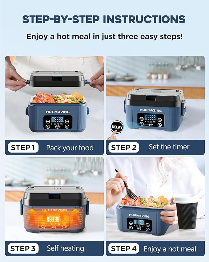 Mini Electric Heated Lunch Box