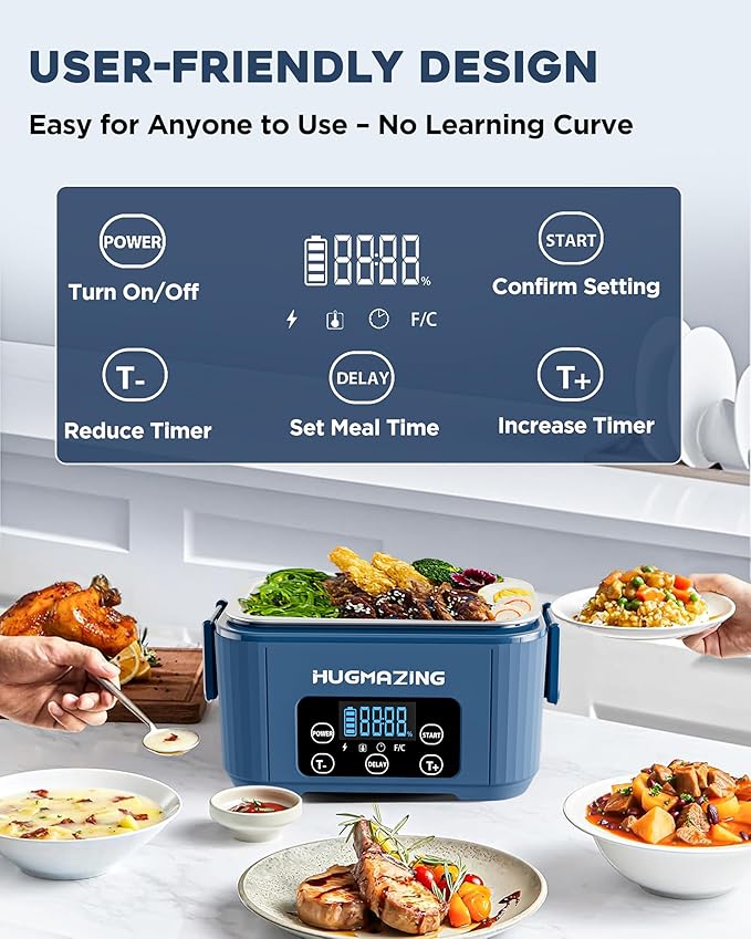 Mini Electric Heated Lunch Box